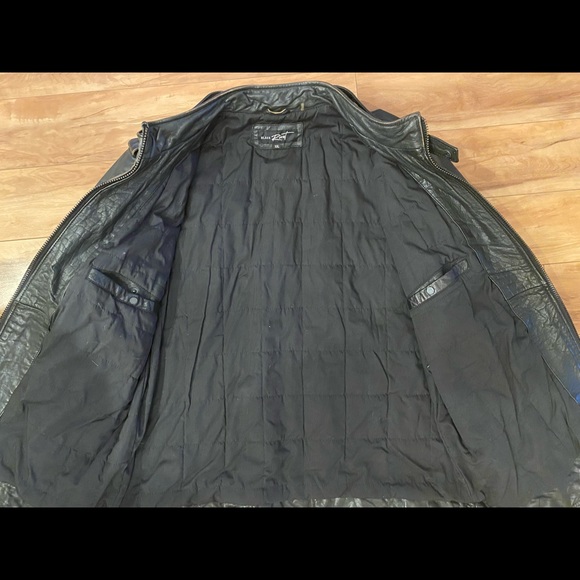 NWOT Black Rivet Leather Jacket - Picture 3 of 6